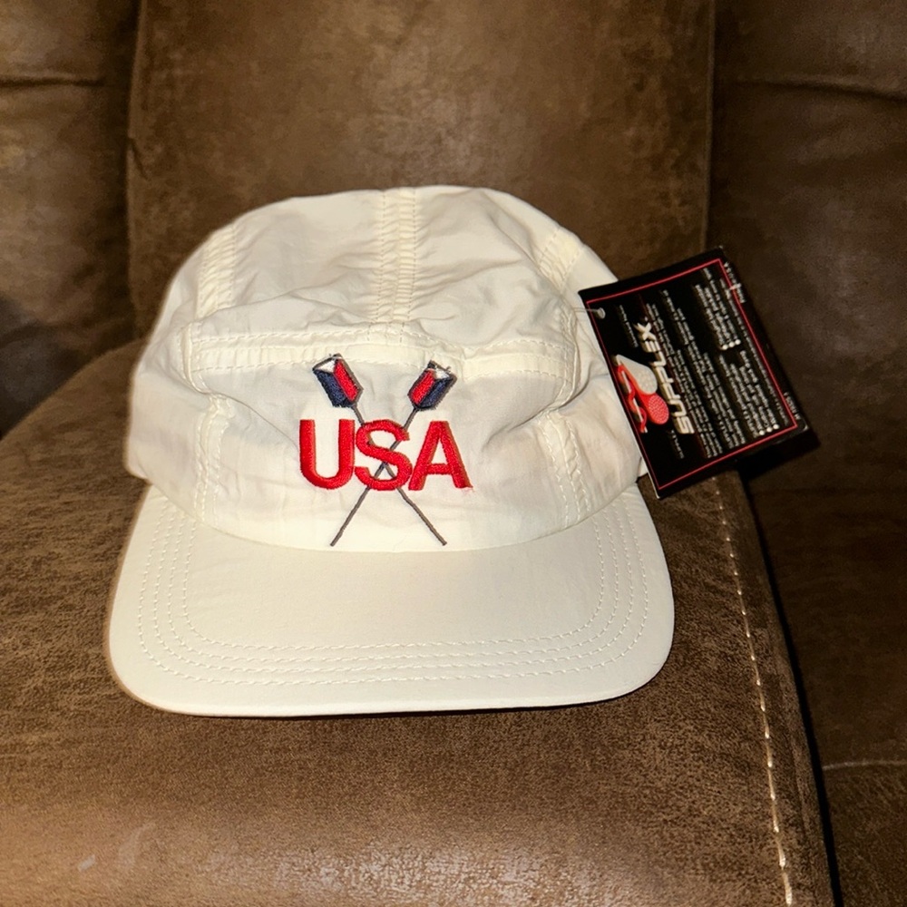 NWT RARE Vintage 1990s USA Rowing 5 Panel Hat